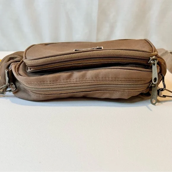 Vintage Retro Action Bags Tan Hiking Water Resistant - Picture 4 of 8